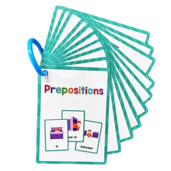 Prepositions Flashcards Set - Picture 5 of 5